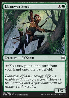 Llanowar Scout